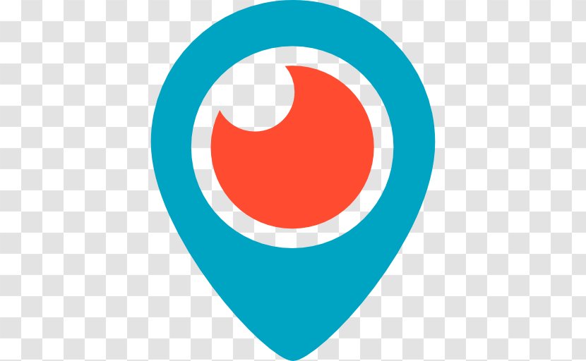 Social Media Periscope Logo - Blue - Free Icon Transparent PNG