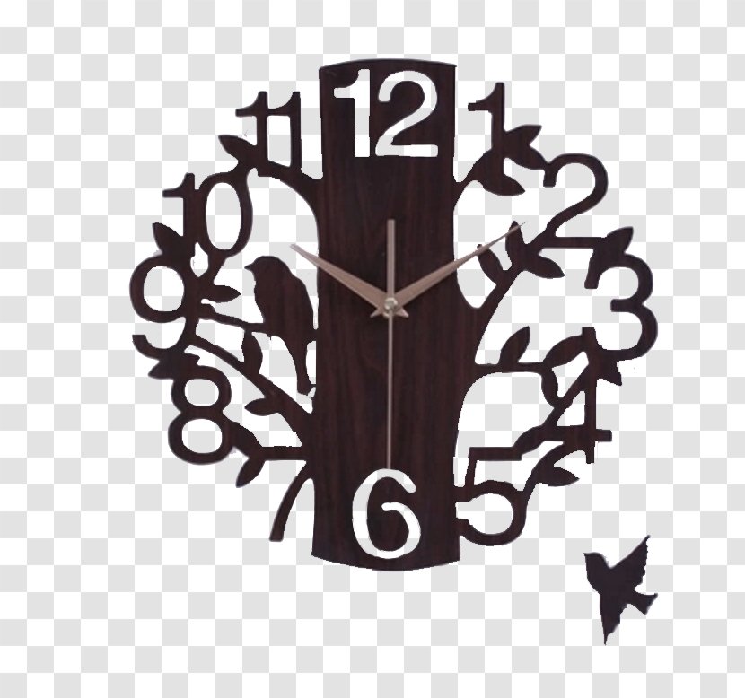 Clock Wood Wall Decorative Arts - House Transparent PNG