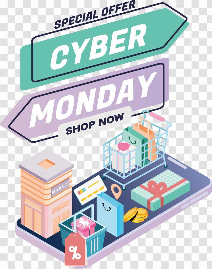 Cyber Monday Transparent PNG
