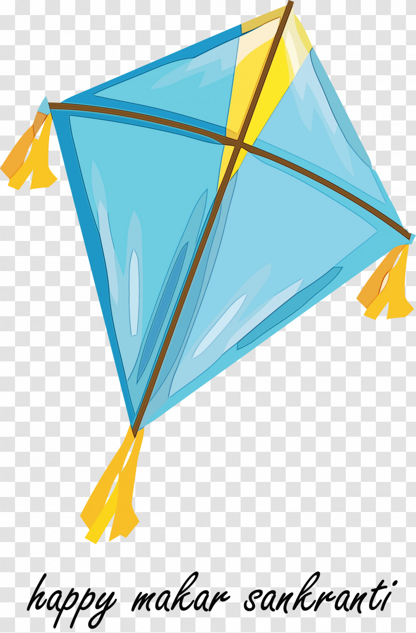 Line Kite Triangle Transparent PNG