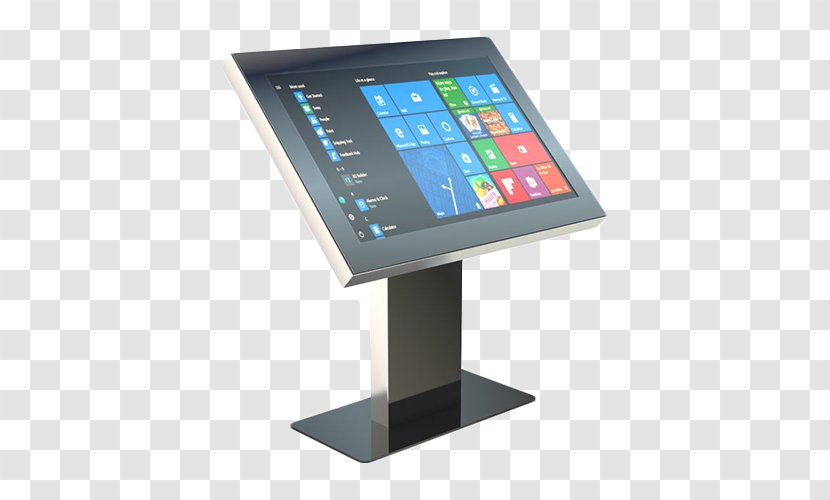 Computer Monitors Interactive Kiosks Interactivity Multimedia - Kiosk Transparent PNG