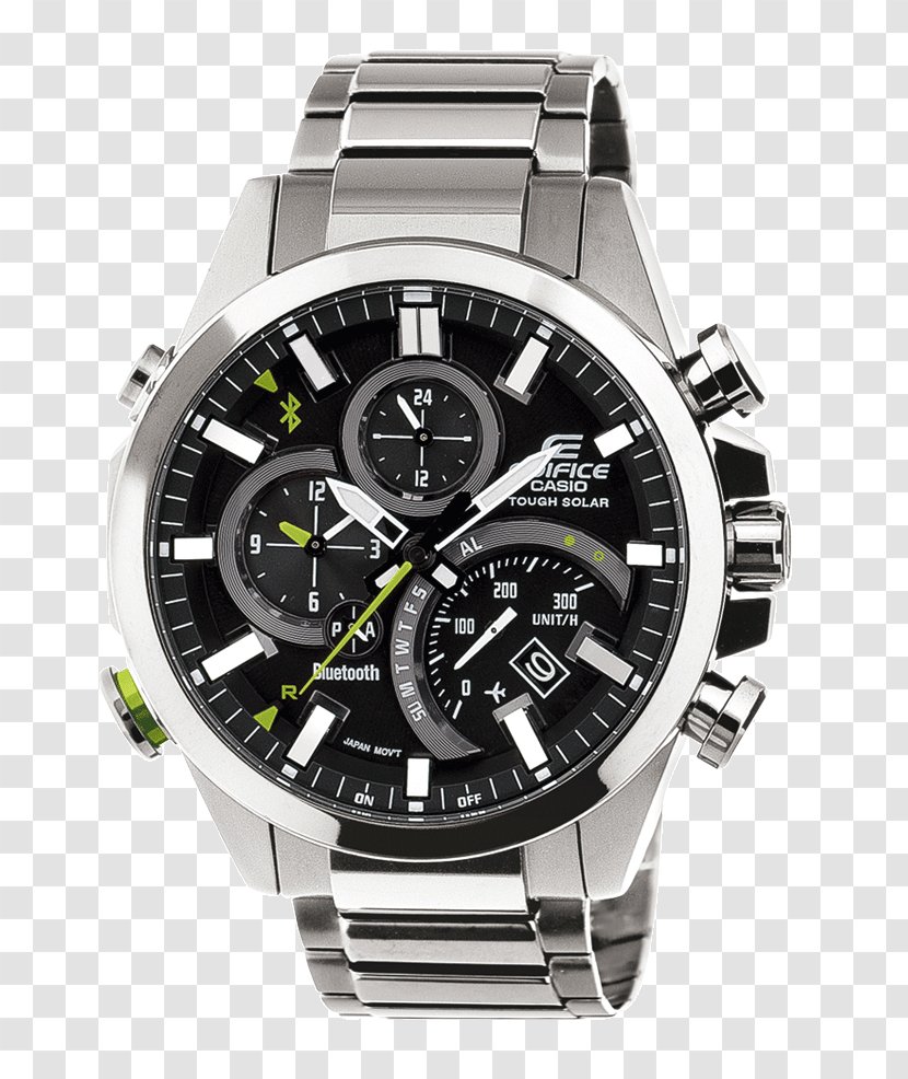 Casio Edifice Watch Jewellery Chronograph - Retro Watches Transparent PNG