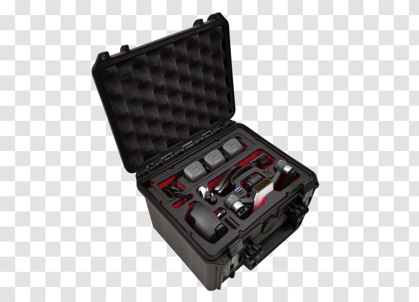 Mavic Pro DJI Spark Suitcase Quadcopter - Metal Transparent PNG