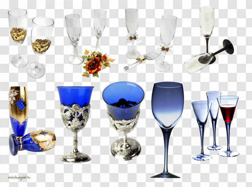 Champagne Wine Glass Cup Transparent PNG