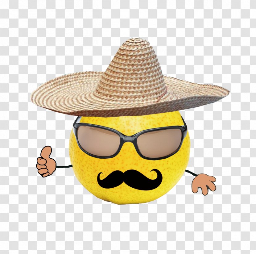 Sombrero Straw Hat Cap Sun - Moustache - Aroma Icon Transparent PNG