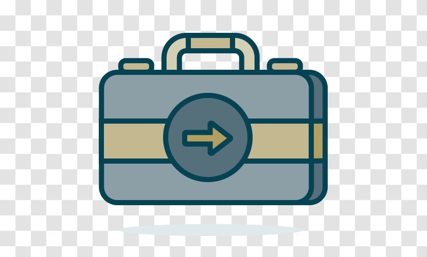 Suitcase Background - Logo - Laptop Bag Business Transparent PNG