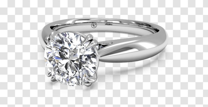 Diamond Engagement Ring Wedding - Fashion Accessory - Solitaire Transparent PNG