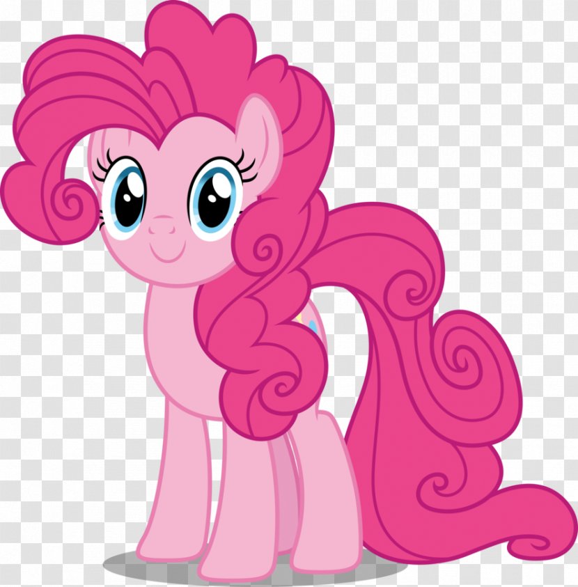 Pinkie Pie Twilight Sparkle Pony Rarity Rainbow Dash - Cartoon - My Little Pictures Transparent PNG