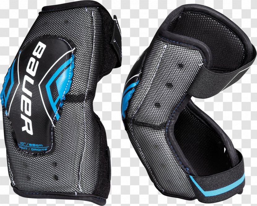 Bauer Hockey Elbow Pad Ice Equipment Street Transparent PNG