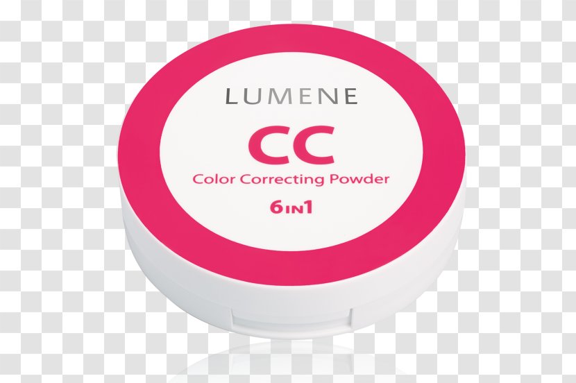Face Powder Lumene CC Color Correcting Cream Skin - Foundation - Colored Powders Transparent PNG