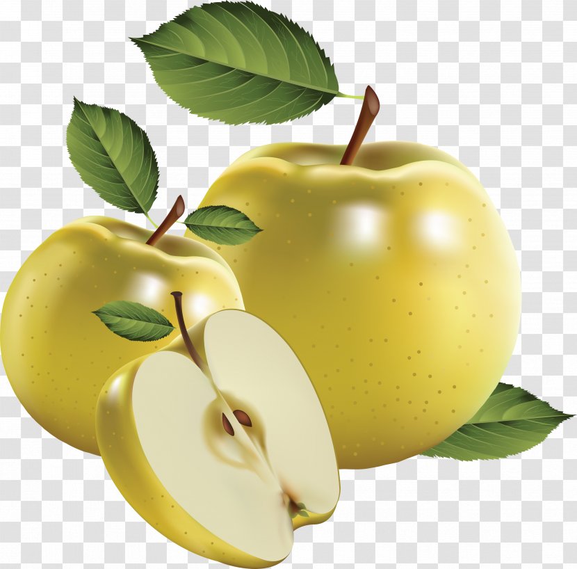 Clip Art - Granny Smith - Apple Transparent PNG