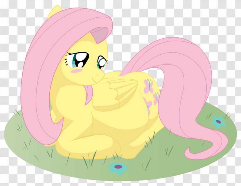 Fluttershy My Little Pony Rainbow Dash Rarity - Silhouette Transparent PNG