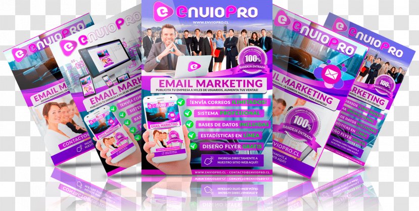 Advertising Email Marketing Santiago Product - Chile - Flyer Transparent PNG