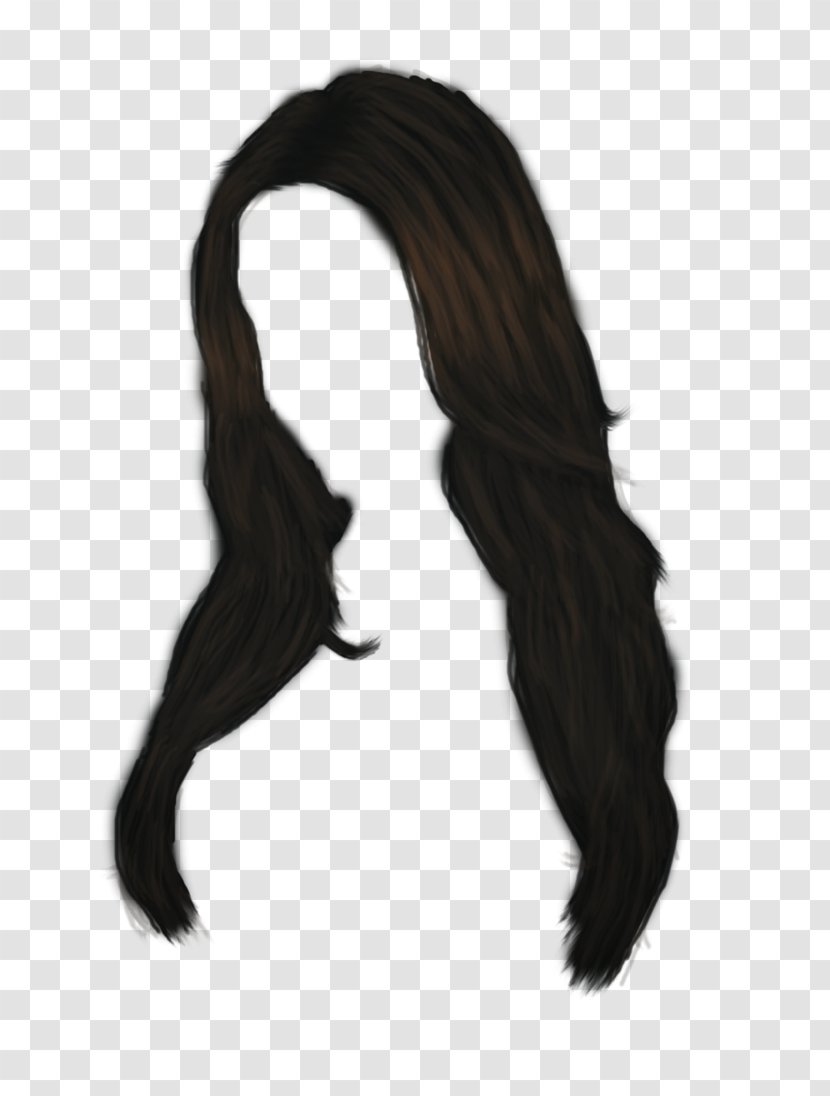 Black Hair Brown Clip Art - Neck - Women Image Transparent PNG