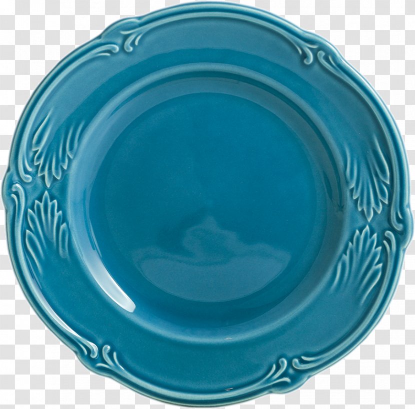 Faïencerie De Gien Plate Table Dessert - Cobalt Blue Transparent PNG