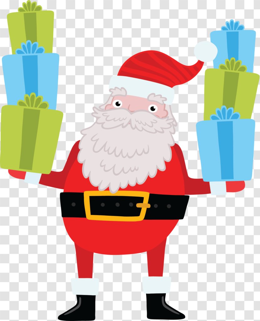 Santa Claus Christmas Gift Secret Day - Ornament Transparent PNG