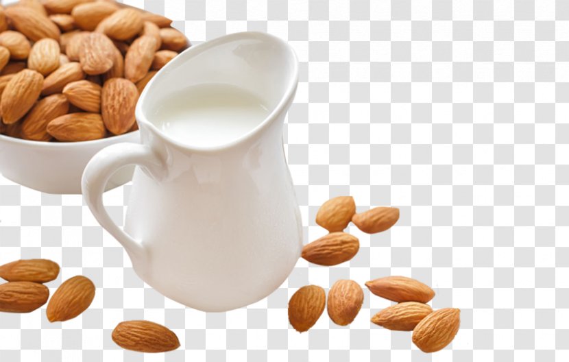 Almond Milk Soy Substitute Rice - Lactose Intolerance - Dried Transparent PNG