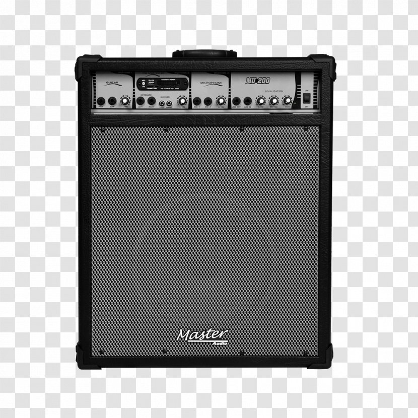 Guitar Amplifier Audio Sound Box Loudspeaker Enclosure - Electronic Instrument - Electric Transparent PNG