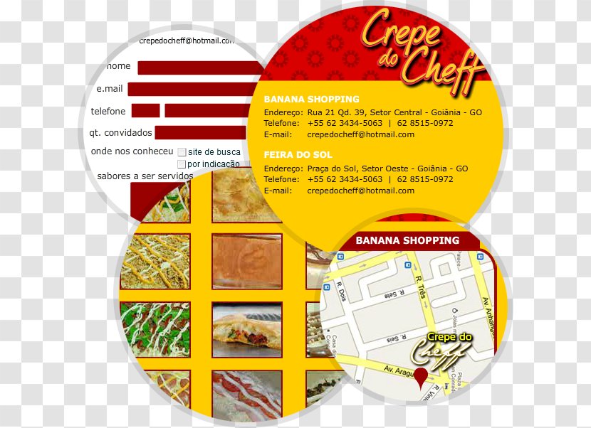 Yellow Brand Crêpe - Actionscript - Cheff Transparent PNG