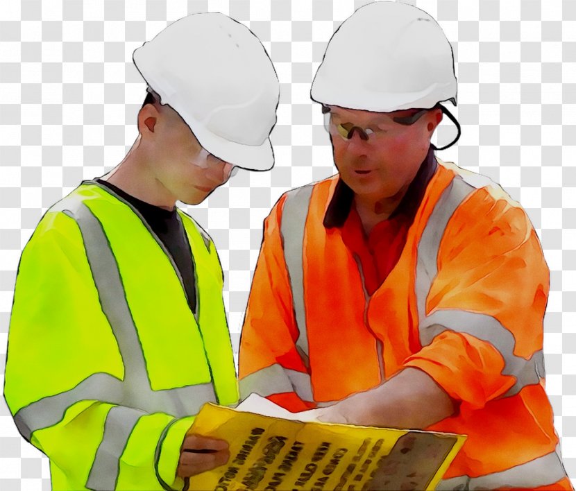 Hard Hats Laborer Construction Worker Foreman - Quantity Surveyor - Engineer Transparent PNG