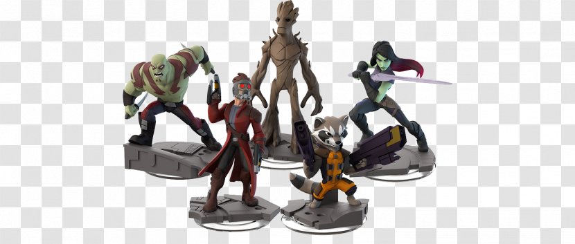Disney Infinity: Marvel Super Heroes Rocket Raccoon Drax The Destroyer Gamora PlayStation 4 - Figurine - Batman V Superman Transparent PNG
