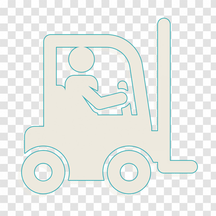 Manufacturing Icon Forklift Icon Transparent PNG