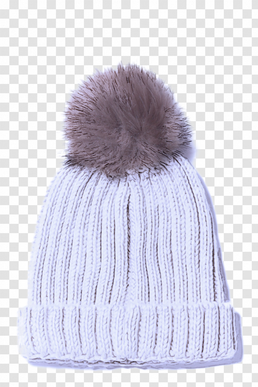 Knit Cap Fur Clothing Headgear Beanie-m Beanie Transparent PNG