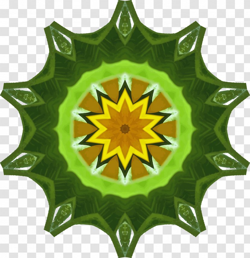 Green Yellow Totem Surname - Ancestor - Sunflower Transparent PNG