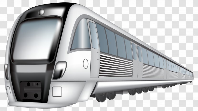 Train Rail Transport High-speed Clip Art - Bullet Silhouette Transparent PNG