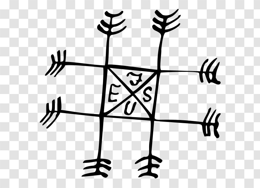 Strandagaldur Icelandic Magical Staves Sigil Court - Leaf - Symbol Transparent PNG