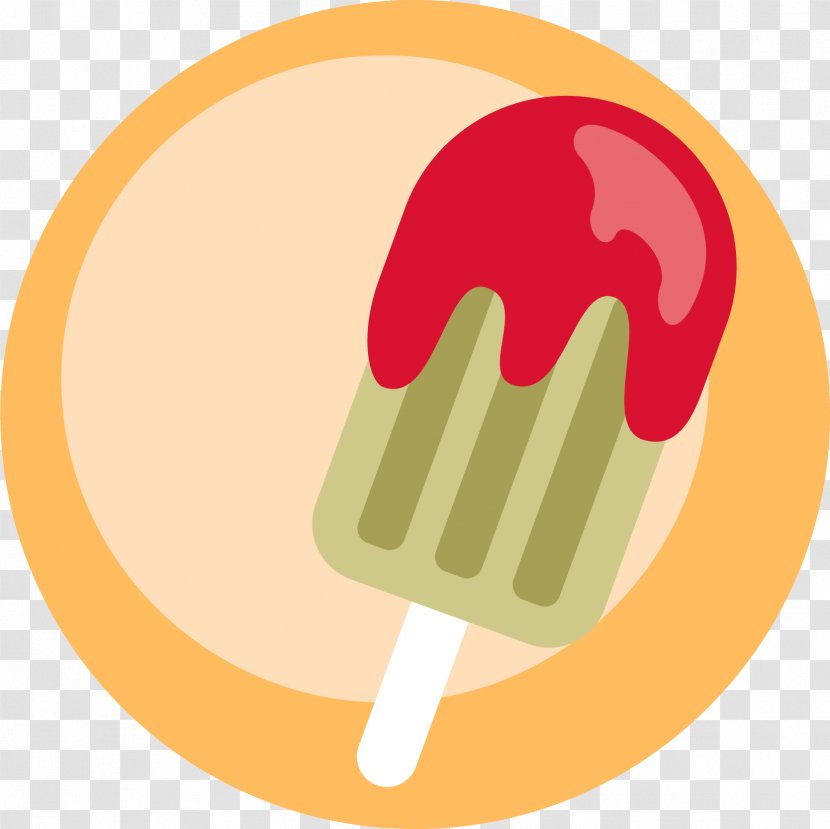 Ice Cream Pop Khanom Chan - Smile - Popsicles Cartoon Label Transparent PNG