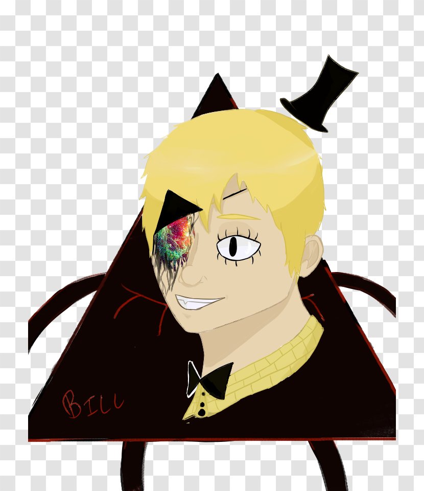 Bill Cipher Homo Sapiens Drawing Fan Art - Cartoon - Heart Transparent PNG