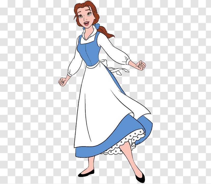 Belle Clip Art Dress Clothing The Walt Disney Company - Tree - Reading Coloring Pages Transparent PNG