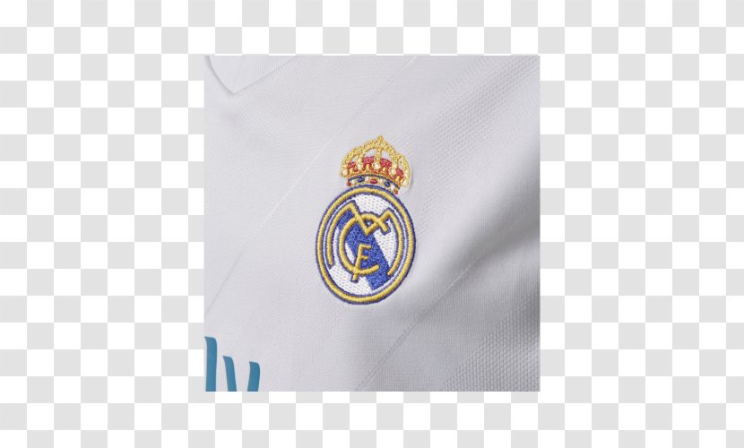 T-shirt Textile Real Madrid C.F. Badge Font - Brand Transparent PNG