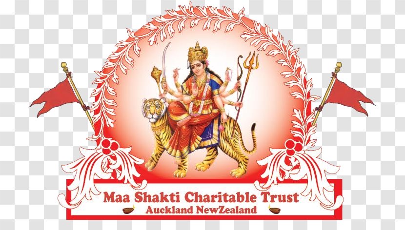 Kali Maa Durga Temple Puja Desktop Wallpaper - Navaratri - DURGA MATA Transparent PNG