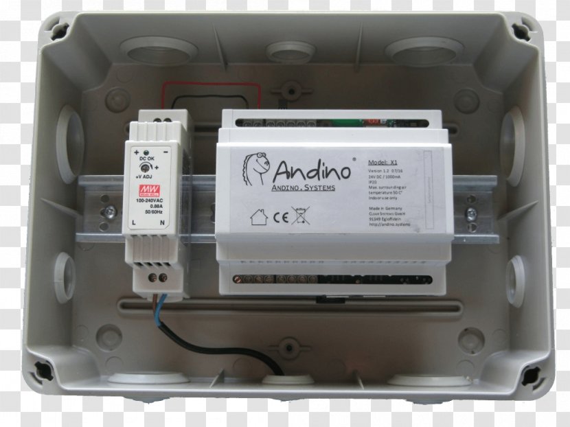 Power Supply Unit Electronic Component DIN Rail Raspberry Pi Electronics - Computer Transparent PNG