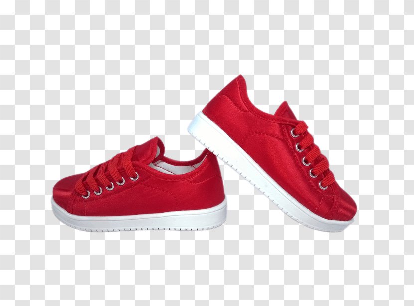 Sneakers Skate Shoe Sportswear Red - Running - Tenis Transparent PNG