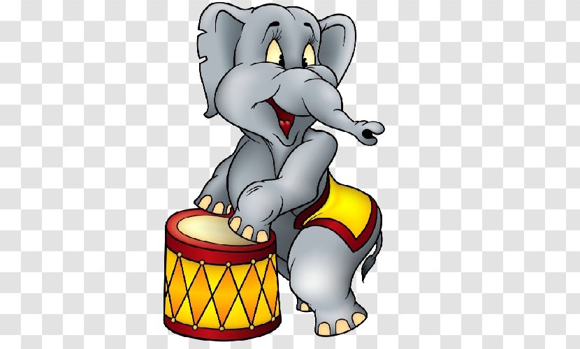 Vector Graphics Circus Image Elephants Illustration - Mammal Transparent PNG