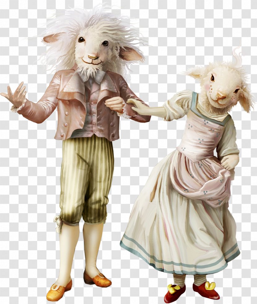 Goat Sheep Layers - Doll Transparent PNG