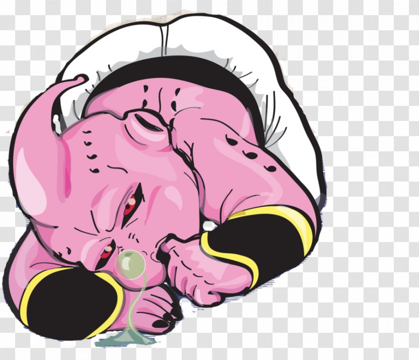 Majin Buu Frieza Baby Art Dragon Ball - Tree Transparent PNG