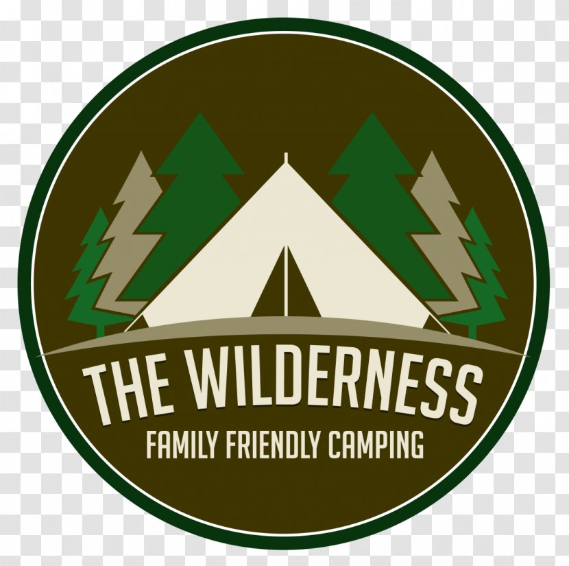 Logo Battle Of The Wilderness Brand Font Graphics - Family Camping In Woods Transparent PNG