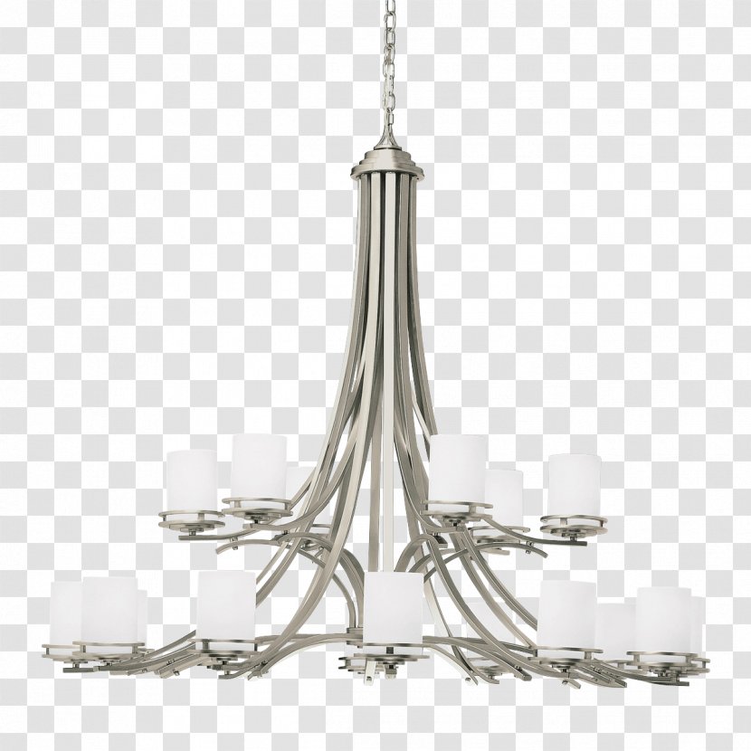 Chandelier Pendant Light Lighting Fixture - Transitional Style - Kichler Transparent PNG