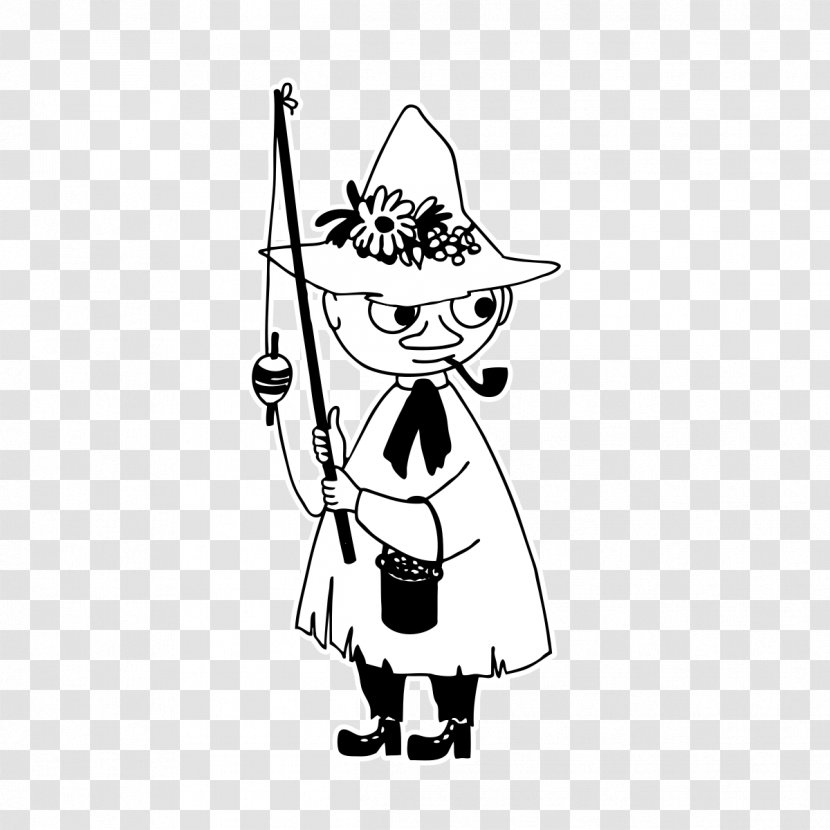 Snufkin Moomins Little My The Groke Moomin World - Silhouette - Invitations Transparent PNG