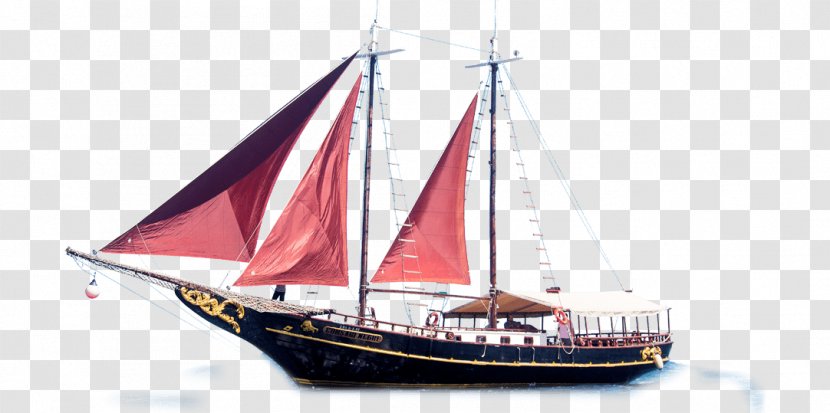 Sail Brigantine Schooner Barquentine - Scow Transparent PNG