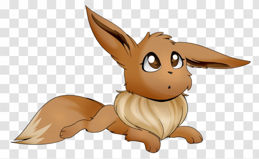 Eevee Pokémon DeviantArt Character Macropodidae - Rabbit - Pokemon Transparent PNG