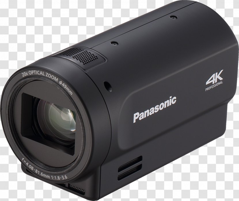 Panasonic Compact Camera Head For Memory Card Portable Recorder AG-UCK20GJ Video Cameras P2 4K Resolution - Pointandshoot Transparent PNG