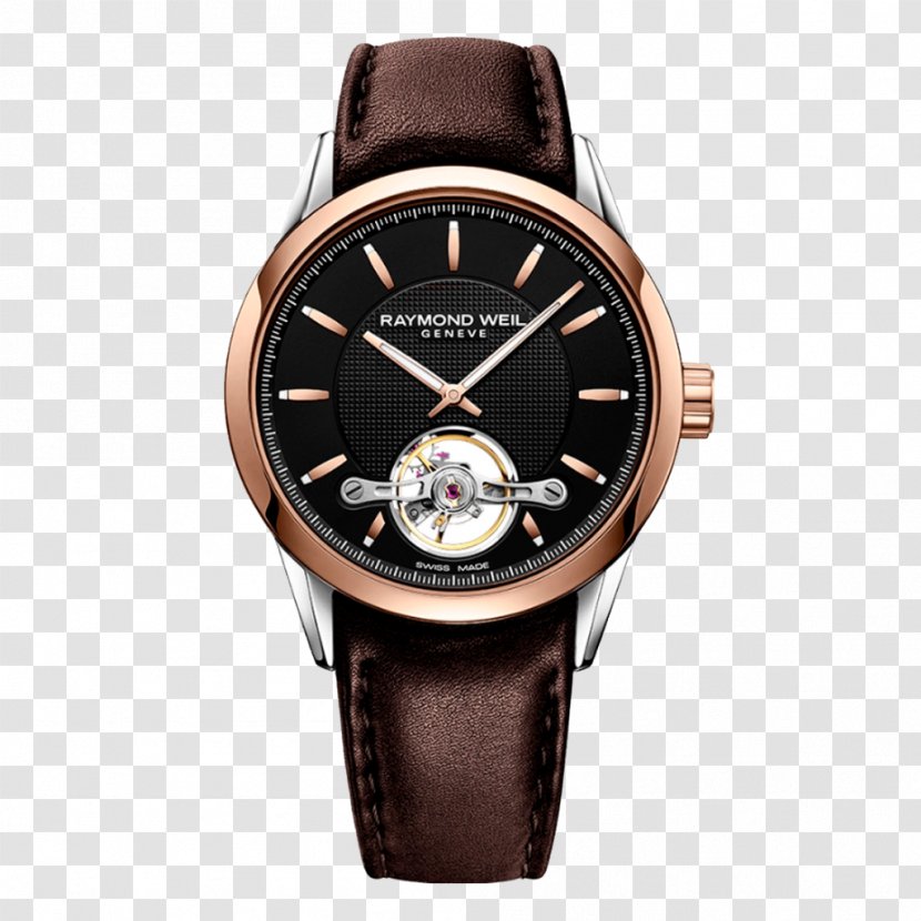 Raymond Weil Automatic Watch Watchmaker Analog Transparent PNG