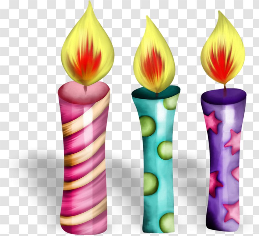 Clip Art Birthday Candle Image - Petal Transparent PNG