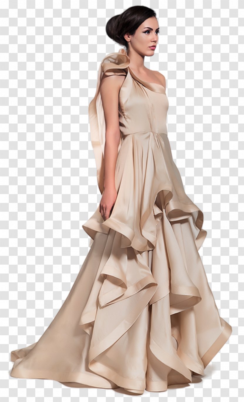 Gown Wedding Dress Ruffle Clothing - Tree - Women Transparent PNG