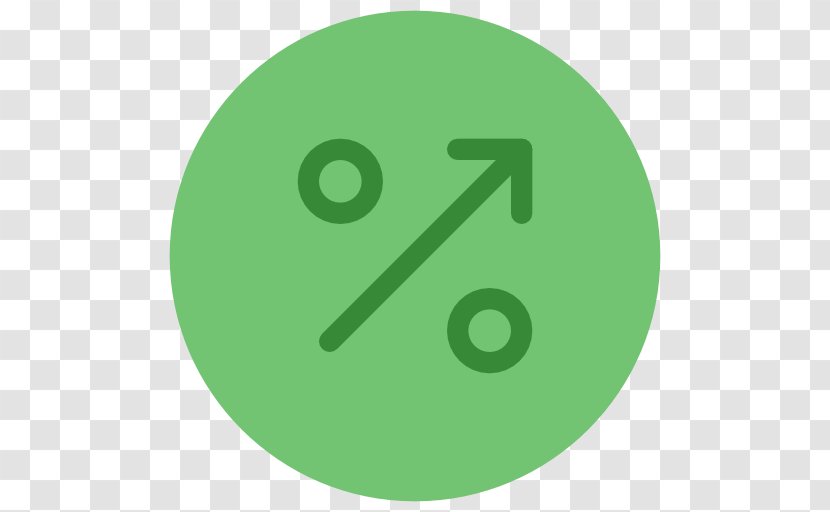 Profit Finance Percentage Interest - Green - Business Transparent PNG